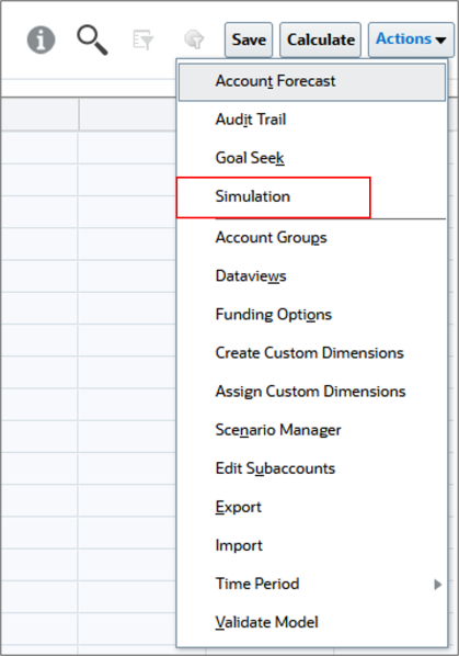 Simulationsfenster öffnen
